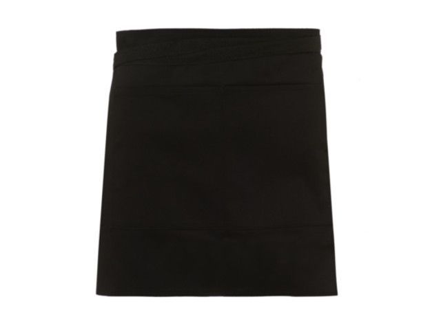 Short Apron With Pocket